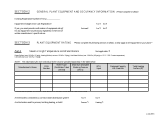 Form 1 Application for Registration of a Plant - Nova Scotia, Canada, Page 2