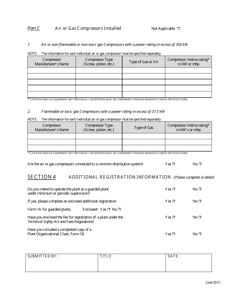 Form 1 Application for Registration of a Plant - Nova Scotia, Canada, Page 4