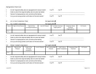 Form 1A Application to Operate a Guarded Plant Under Minimum or Periodic Supervision - Nova Scotia, Canada, Page 3