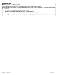 Form 34.3 Community Impact Statement - Ontario, Canada (English/French), Page 3