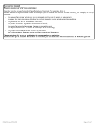 Form 48.2 Victim Impact Statement - Not Criminally Responsible - Ontario, Canada (English/French), Page 4