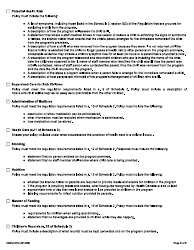 Form CDEV4019 Group Family Care Program Plan Template - Alberta, Canada, Page 5