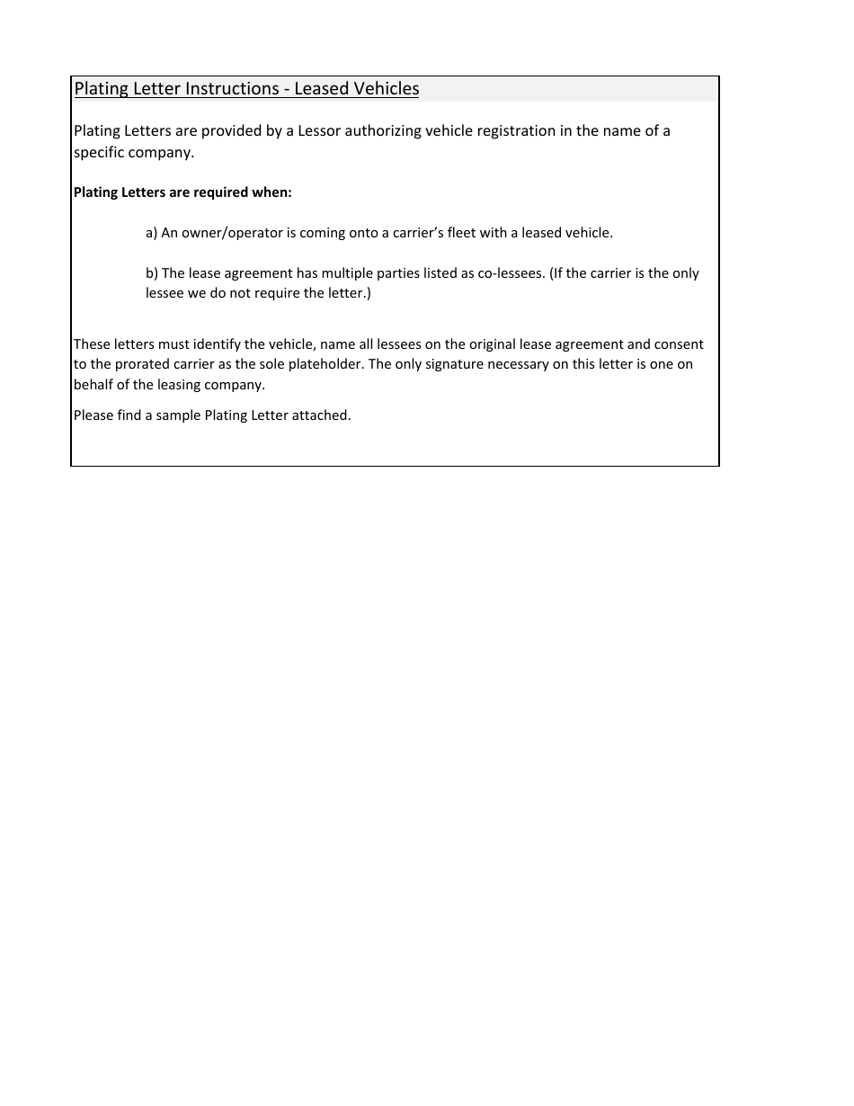 Letter of Authorization / Plating - Alberta, Canada, Page 2