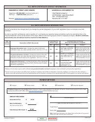 Form VSA509A Application for Change of Gender Designation (Adult) - Changing Bc Birth Certificate - British Columbia, Canada, Page 4