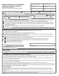 Form YTH803 Application for Review of Custodial Youth Sentence - British Columbia, Canada (English/French), Page 2