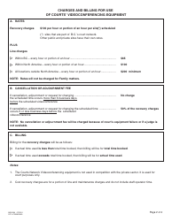 Form ADM509 Court Videoconference Request Form - British Columbia, Canada, Page 2