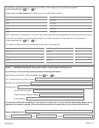 Form ADM509 Court Videoconference Request Form - British Columbia, Canada, Page 4