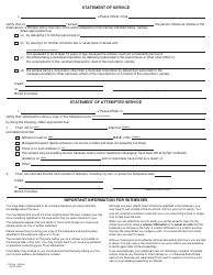 Form 16 (PCR908) Subpoena to a Witness - British Columbia, Canada (English/French), Page 3