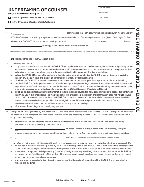 Form ADM859  Printable Pdf