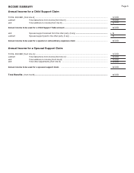 PCFR Form 4 (PFA022) Financial Statement - British Columbia, Canada, Page 11