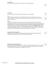 PCFR Form 3 (PFA111) Reply - British Columbia, Canada, Page 2