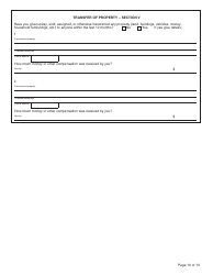 Form PFA073 Statement of Finances - British Columbia, Canada, Page 10