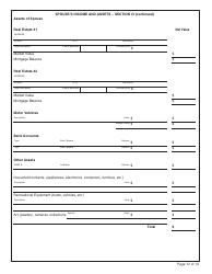 Form PFA073 Statement of Finances - British Columbia, Canada, Page 12
