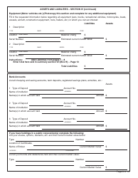 Form PFA073 Statement of Finances - British Columbia, Canada, Page 8