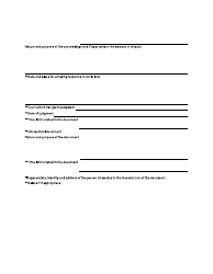Form 13 Notice and Summary of Document - British Columbia, Canada, Page 2