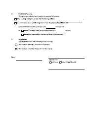 Form 68 Notice of Hearing - British Columbia, Canada, Page 2