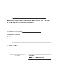 Form 81 Notice of Civil Claim &quot; Admiralty (In Rem) - British Columbia, Canada, Page 3