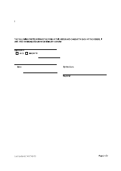 Form 48 Order After Trial - British Columbia, Canada, Page 2