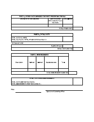 Form F71 Bill of Costs - British Columbia, Canada, Page 3