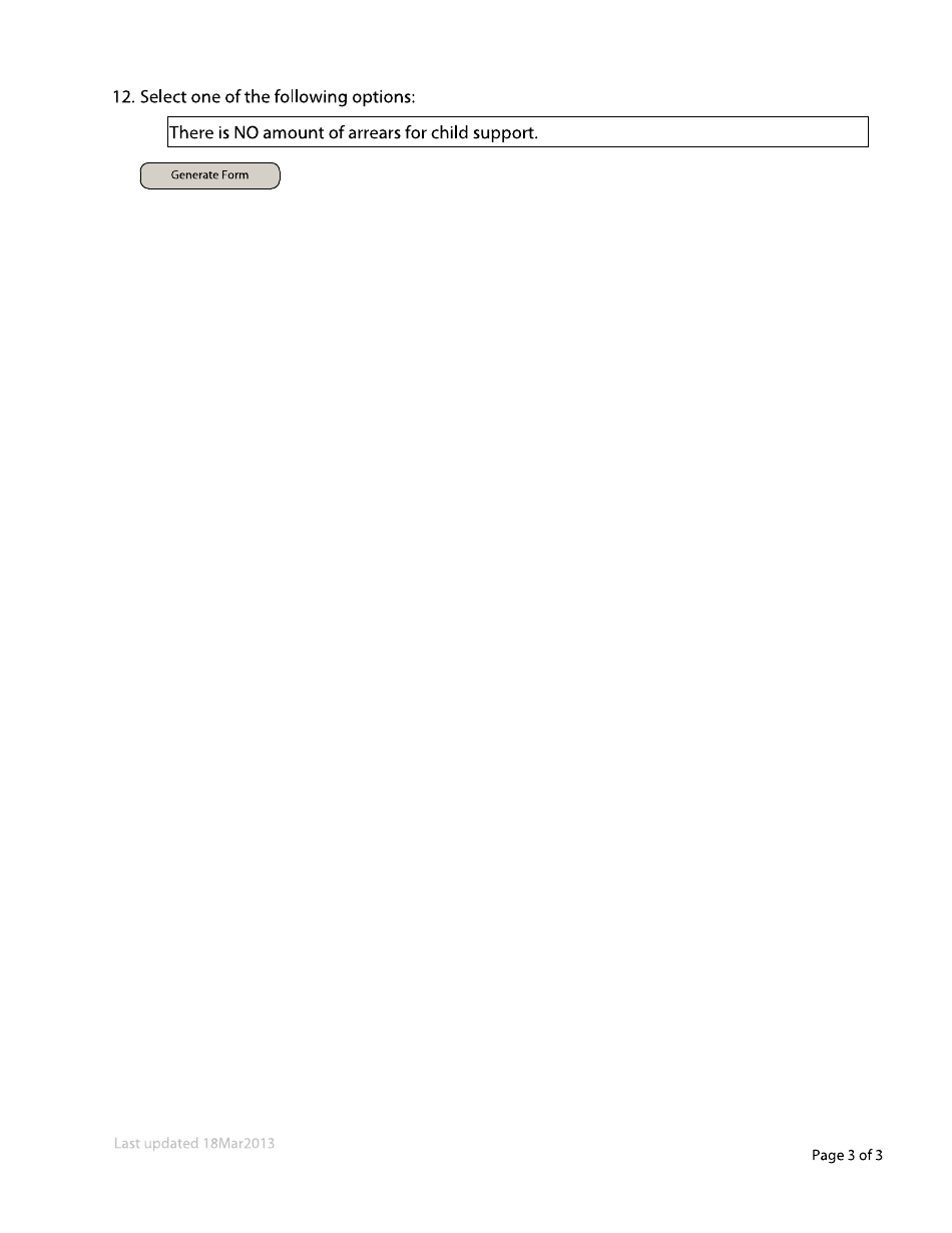 Form F37 Child Support Affidavit - British Columbia, Canada, Page 3