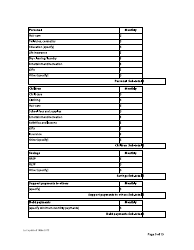 Form F8 Financial Statement - British Columbia, Canada, Page 9