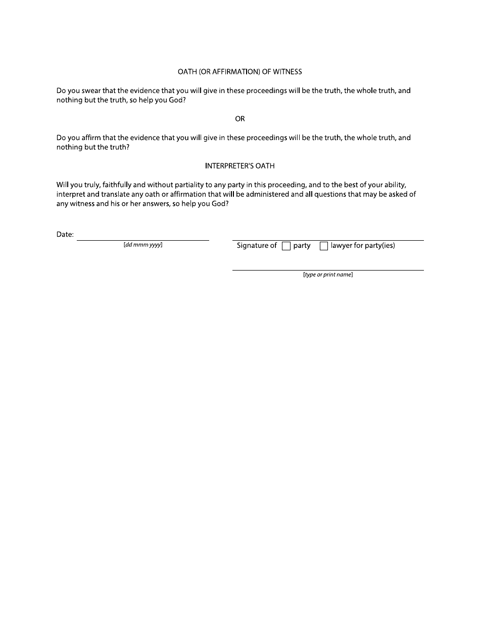 Form F26 Instructions to Examiner - British Columbia, Canada, Page 2