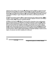 Form F28 Letter of Request for Examination of Witness out of Jurisdiction - British Columbia, Canada, Page 2