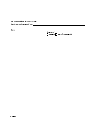Form F80 Notice of Appeal &quot; Standard Directions - British Columbia, Canada, Page 3