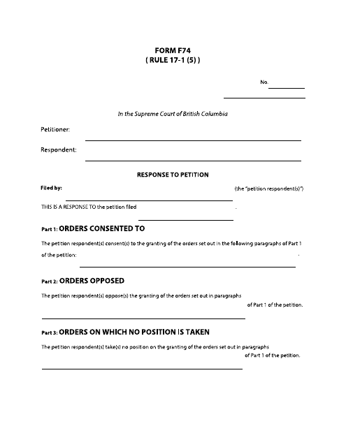 Form F41  Printable Pdf