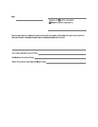 Form F74 Response to Petition - British Columbia, Canada, Page 3