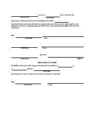 Form F42 Security of Receiver by Undertaking - British Columbia, Canada, Page 2
