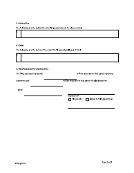 Form F45 Trial Brief - British Columbia, Canada, Page 3