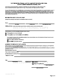 Form P1 Notice of Proposed Application in Relation to Estate - British Columbia, Canada, Page 3