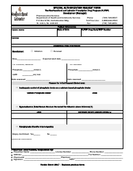 Document preview: Special Authorization Request Form - Sevelamer (Renagel) - Newfoundland and Labrador, Canada