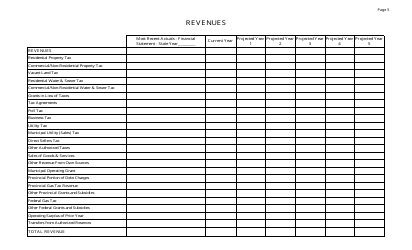 Financial Evaluation for Municipal Capital Works Projects - Newfoundland and Labrador, Canada, Page 5
