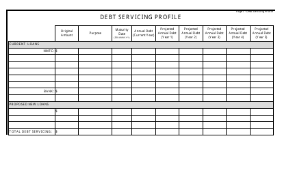 Financial Evaluation Form for Local Service Districts - Newfoundland and Labrador, Canada, Page 7