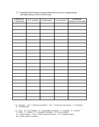 Application for a Pesticide Operator License - Newfoundland and Labrador, Canada, Page 3