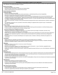 Innovation and Business Development Fund - Commercial Application - Newfoundland and Labrador, Canada, Page 5
