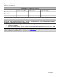 Application for Assistance - Newfoundland and Labrador, Canada, Page 4
