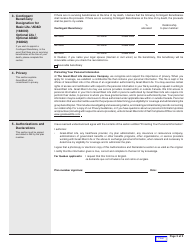 Form M6463 Beneficiary Designation Change Form - Newfoundland and Labrador, Canada, Page 2