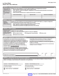 Forme M635D Releve DES Frais Medicaux - Newfoundland and Labrador, Canada (French), Page 2