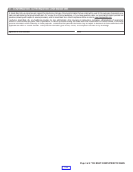 Form M7300 Certification of Medical Transportation - Newfoundland and Labrador, Canada, Page 2