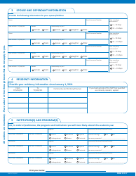Form NWT8711 Application for Full-Time Student Financial Assistance - Northwest Territories, Canada, Page 3