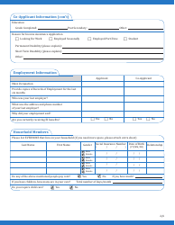 Application for Income Assistance - Northwest Territories, Canada, Page 2