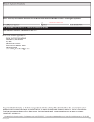 Form 19 (NWT9070) Application to Review Board - Northwest Territories, Canada, Page 3