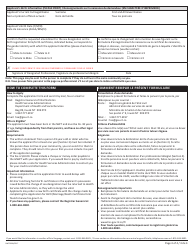Form NWT8998 Change of Sex Designation 16-18 Years of Age - Independent Minor - Northwest Territories, Canada (English/French), Page 4