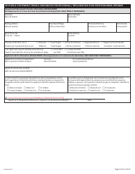 Form NWT8995 Change of Sex Designation 19 Years of Age or Older - Second or Subsequent Change - Northwest Territories, Canada (English/French), Page 3