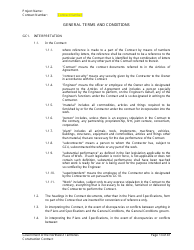 Construction Contract - Northwest Territories, Canada, Page 14