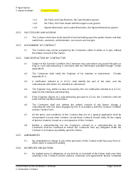Construction Contract - Northwest Territories, Canada, Page 15
