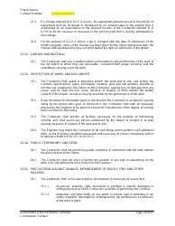 Construction Contract - Northwest Territories, Canada, Page 21